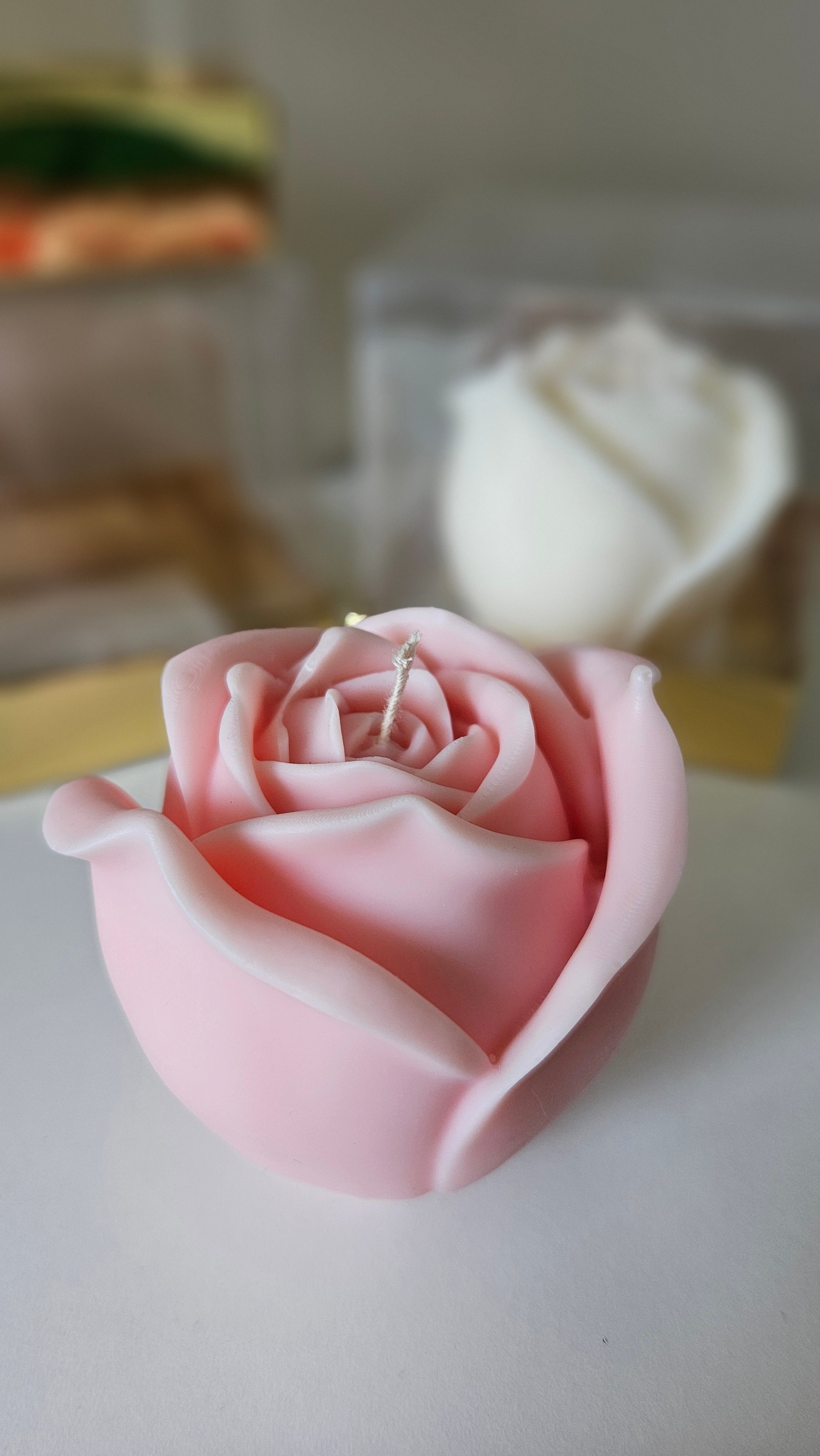 Blumenkerze „Rose”